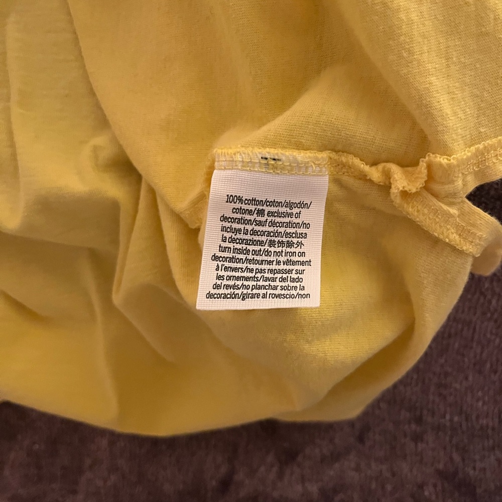 PINK Victoria's Secret Yellow Dog Tee - Picture 7 of 7